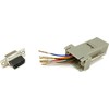 Adapteris AV Equip Equip Adapteris DB9 -> RJ45 Adapteris Bu/Bu TIA/EIA-561