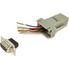Adapteris AV Equip Equip Adapteris DB9 -> RJ45 Adapteris Bu/Bu TIA/EIA-561