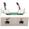 FULL Garbot F22 2x mini lizdo modulis. Jungtis/jungtis. 20 cm. Balta, balta, 45 mm, 22,5 mm