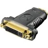 Goobay | HDMI/DVI-I adapteris, auksininis | 68690 | Juodas | HDMI lizdas (A tipas) | DVI-I moteriškas dvigubas ryšys (24 + 5 kontaktai)