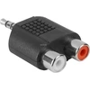 Adapteris audio 2x RCA - Jack 3.5mm STEREO Goobay