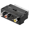 Adapteris AV Goobay Scart – kompozitinis juodas (50123)