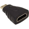 Vaizdo mažinimas, mini HDMI (M) - HDMI F, juodas