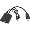 92-129# Oem HDMI į VGA + garso keitiklis HD31A su laidu
