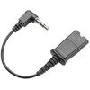 Diktofonas AV adapteris HP Poly garso adapteris, 3,5 mm kištukas, skirtas greitam atjungimui, 3 m. Pakeičia Poly SKU 38267-01.