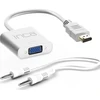 Nezatříděno Adapteris AV Inca INCA Adapteris IHTVJ-7 HDMI > VGA St. + USB garsas 1080p