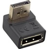 InLine AV ® „DisplayPort“ adapteris, „DisplayPort“ kištukas/moteris, nukreiptas žemyn