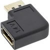 InLine AV ® „DisplayPort“ adapteris, „DisplayPort“ kištukinis / moteriškas kampas į kairę