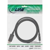 Adapteris AV InLine® DisplayPort į HDMI konverterio kabelis juodas 1,5 m