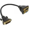 AV adapteris InLine DVILI - Sub (VGA) - DVILI - juoda (17301)