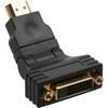 AV adapteris InLine HDMI - DVI- D juodas (17670W)