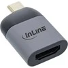 USB adapteris InLine ® USB monitorius konverteris, USB Type- C mažas HDMI moterų, 4K60Hz