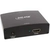 AV adapteris InLine HDMI - D-Sub (VGA) + Jack 3.5mm juoda (65004)