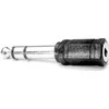 Garso mažinimas, Jack (6.3mm) M - Jack (3.5mm) F, stereo, juoda