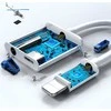 Garso adapteris Lightning / 3.5 mm Joyroom S - Y105 (baltas)