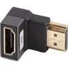 HDMI į HDMI 8K kampinis adapteris L formos