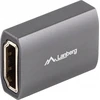 ADAPTER HDMI(F)->HDMI(F) 8K BECZKA SREBRNA ALUMINIUM LANBERG