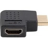 ADAPTER HDMI(M)->HDMI(F) 4K KAMPINIS PRAWO JUODA LANBERG