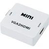 Baltas VGA į HDMI mini adapteris