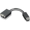 AV adapteris Lenovo Rodyti Uostas - D-Sub (VGA) juoda (DP VGA VIDEO CABLE)