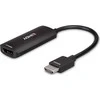 Adapteris - LINDY HDMI 8K60 į DisplayPort 1.4 Konverteris, 7680x4320@60Hz, 48Gbps, Juodas