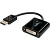 Adapteris - LINDY DisplayPort 1.2 į DVI-D Basic Adapteris, Maksimali Raiška 1920x1080@60Hz / 1920x12000@60Hz, 150 mm, Juodas