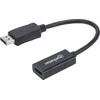 Intracom Manhattan 151634 kabelių sąsaja / invertavimo adapteris DisplayPort HDMI Juoda