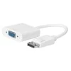 AV adapteris MicroConnect Rodyti Uostas - D-Sub (VGA) balta (DPVGA15CMW)