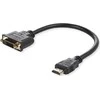 AV adapteris MicroConnect HDMI - DVI- D juodas (Adapteris HDMI - DVI M / F, 15CM)