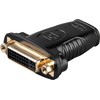 AV adapteris MicroConnect HDMI - DVI juoda (HDMIDVIFF)