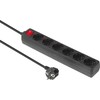 MicroConnect 6 padėčių „Schuko“ lizdas įjungimui / išjungimui