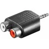Goobay 3.5mm į 2 RCA adapteris