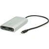 Adapteris AV OWC OWC Adapteris Thunderbolt 3 > Dual HDMI 4K (sidabrinis/juodas, 26cm, with DisplayLink)
