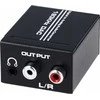 AV adapteris Pawonik Toslink - RCA (Cinch) x2 juodas