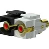 AV adapteris Procab RCA (Cinch) x2 - RCA (Cinch) x2 juodas (VCK107P / B)