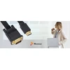 Adapteris AV Reagle HDMI na VGA 3M FULL HD D-SUB Płaski Przewód Adapteris 1080p