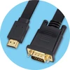 Adapteris AV Reagle HDMI na VGA 3M FULL HD D-SUB Płaski Przewód Adapteris 1080p