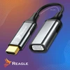 Adapteris AV Reagle REAGLE HDMI į VGA FULL HD D-SUB konverteris monitoriui ir projektoriui