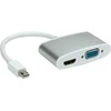 Roline Adapteris kabli 4K2K MiniDP-VGA/HDMI M/F