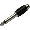 Adapteris AV Schwaiger Schwaiger Adapteris Mono 6,35mm Klinke Cinch Buchse