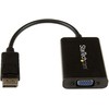 AV adapteris StarTech Rodyti Uostas - D- Sub (VGA) juoda (DP2VGAA)