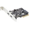 PCI kortelė Startech PEXUSB312A3
