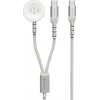 Swissten 2in1 belaidis įkroviklis, skirtas Apple Watch ir USB-C / USB-C / 1,2 m