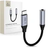 TECH-PROTECT ULTRABOOST ADAPTERIS USB-C Į MINI JACK 3.5MM DAC IRON Pilkas