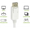 Adapteris AV Techly TECHLY Adapteris DisplayPort M 1.2 į HDMI F pasyvus 1080p 60Hz baltas