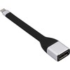 „Techly“ AV adapterio C tipo į DisplayPort/F tipo lankstusis adapteris