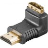Goobay Perėjimas HDMI lizdas – HDMI kištukas kampinis 270°