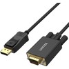 Unitek Adapteris DisplayPort na VGA, kabelis 1,8m