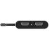 Adapteris AV Unitek Unitek Adapteris USB-C do 2x HDMI | 4K@60Hz | MST | HDCP 2.2
