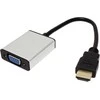 Adapteris AV Value HDMI - D-Sub (VGA) + Jack 3.5mm sidabrinė (12.99.3119)